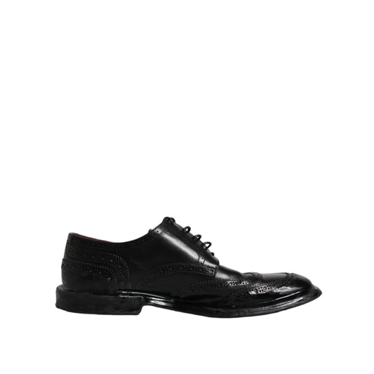 Dolce Gabbana Derby Dress Shoes Authentic Italian Style Men’s Wingtips &