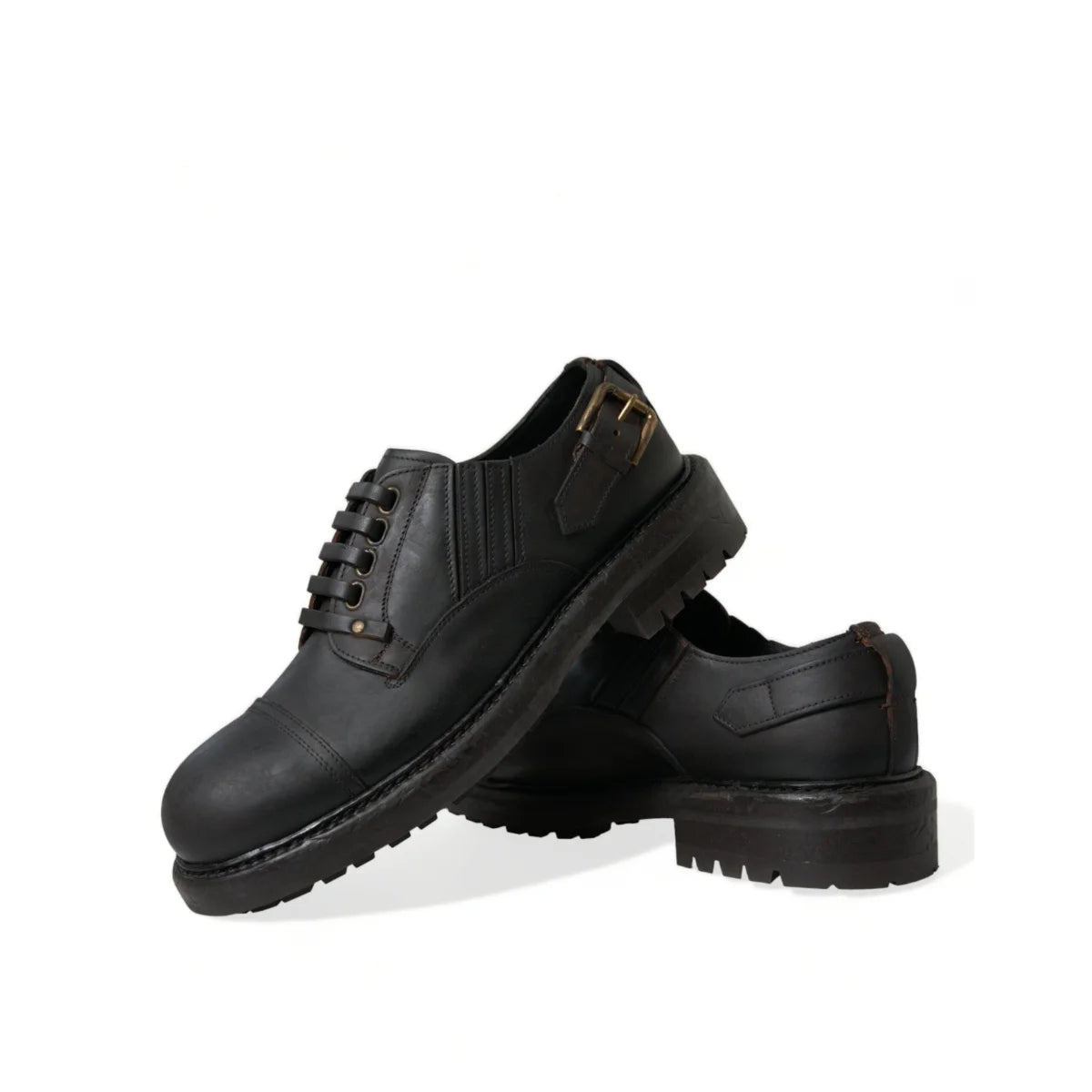 Dolce Gabbana Derby Dress Shoes Exude Unmatched Elegance &