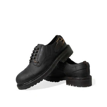 Dolce Gabbana Derby Dress Shoes Exude Unmatched Elegance &