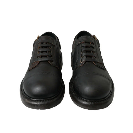 Dolce Gabbana Derby Dress Shoes Exude Unmatched Elegance &
