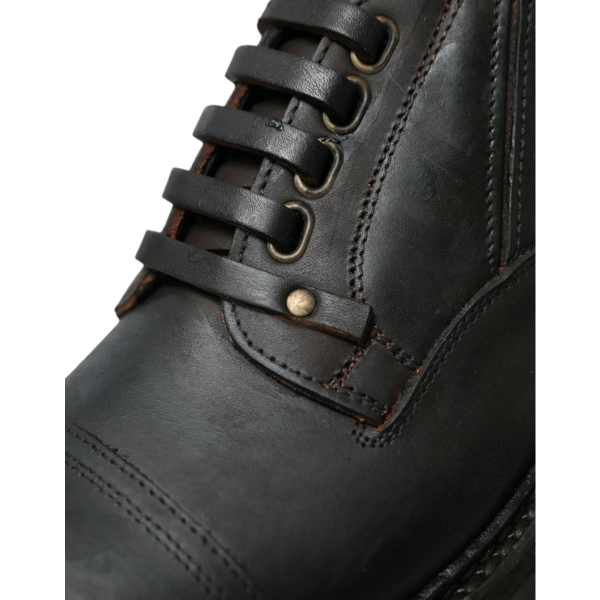 Dolce Gabbana Derby Dress Shoes Exude Unmatched Elegance &