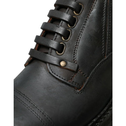 Dolce Gabbana Derby Dress Shoes Exude Unmatched Elegance &
