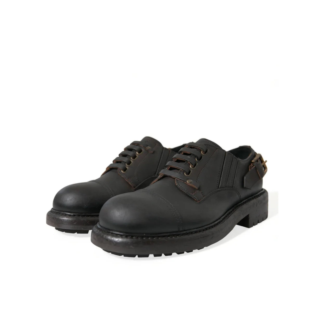 Dolce Gabbana Derby Dress Shoes Exude Unmatched Elegance &