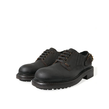 Dolce Gabbana Derby Dress Shoes Exude Unmatched Elegance &