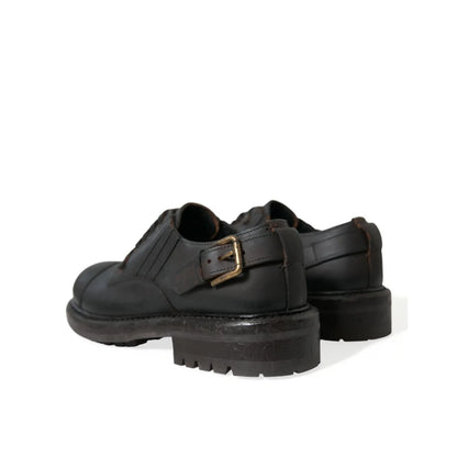Dolce Gabbana Derby Dress Shoes Exude Unmatched Elegance &