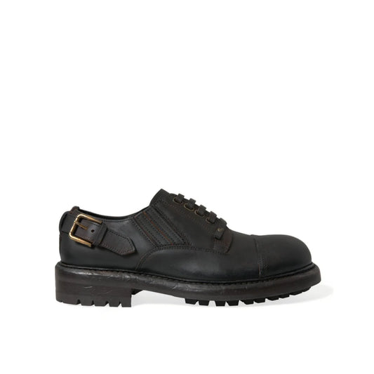 Dolce Gabbana Derby Dress Shoes Exude Unmatched Elegance &