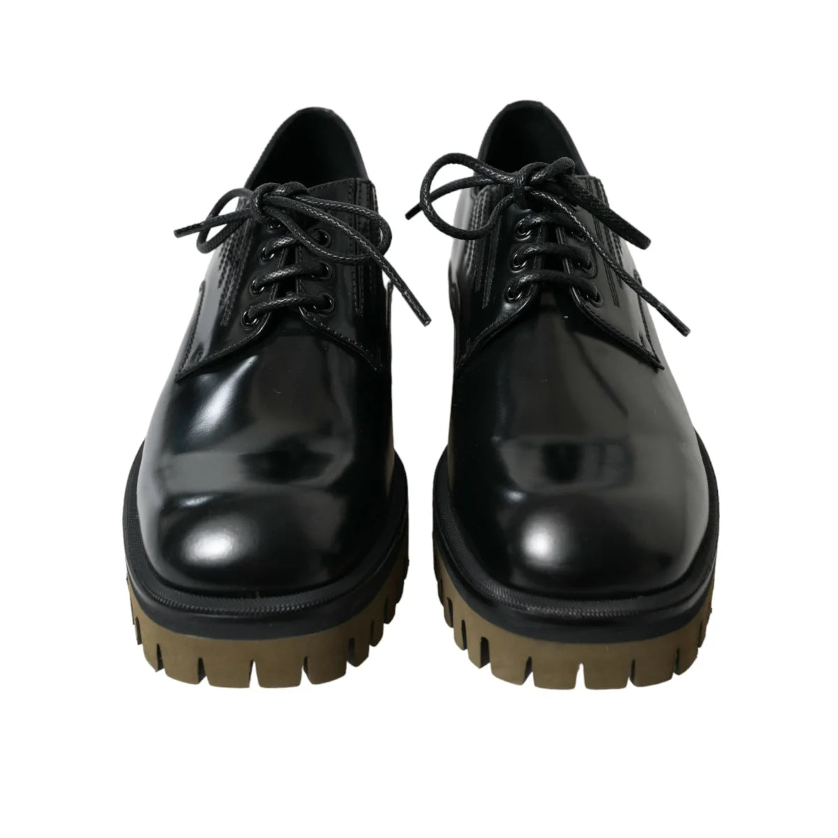 Dolce & Gabbana Derby Dress Shoes Ignite Italian Style with Logo Details