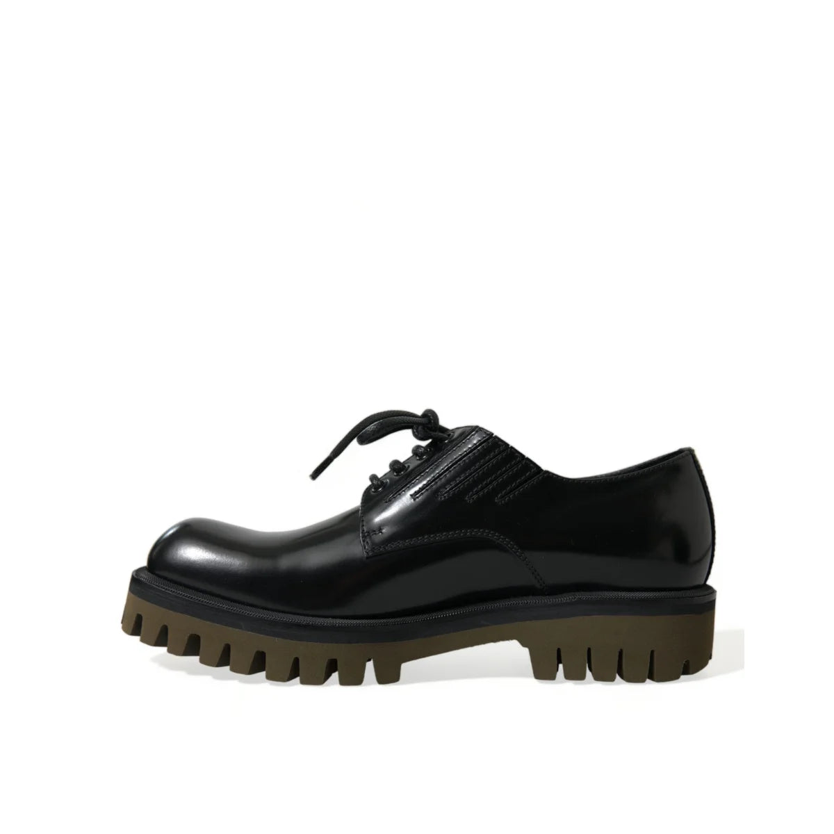 Dolce & Gabbana Derby Dress Shoes Ignite Italian Style with Logo Details