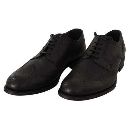 Dolce & Gabbana Derby Formal Oxford Wingtip Shoes Authentic