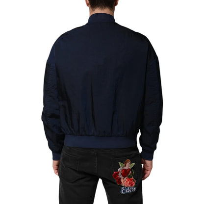 Dolce and Gabbana DG Embroidered Bomber Jacket Thrill &