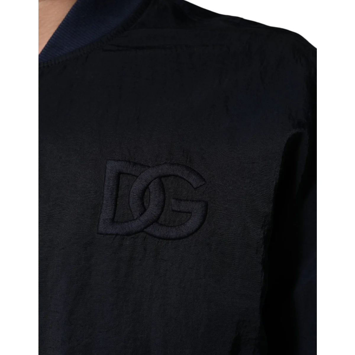 Dolce and Gabbana DG Embroidered Bomber Jacket Thrill &