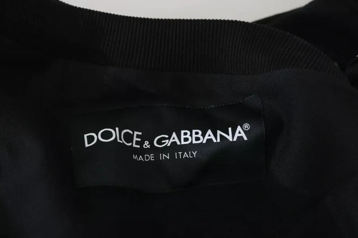 Dolce &amp; Gabbana DG Sequined Hooded Pullover Sweater