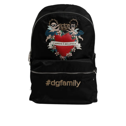 Dolce Gabbana DGFamily Embellished Backpack Vulcano Style &