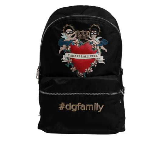 Dolce Gabbana DGFamily Embellished Backpack Vulcano Style &