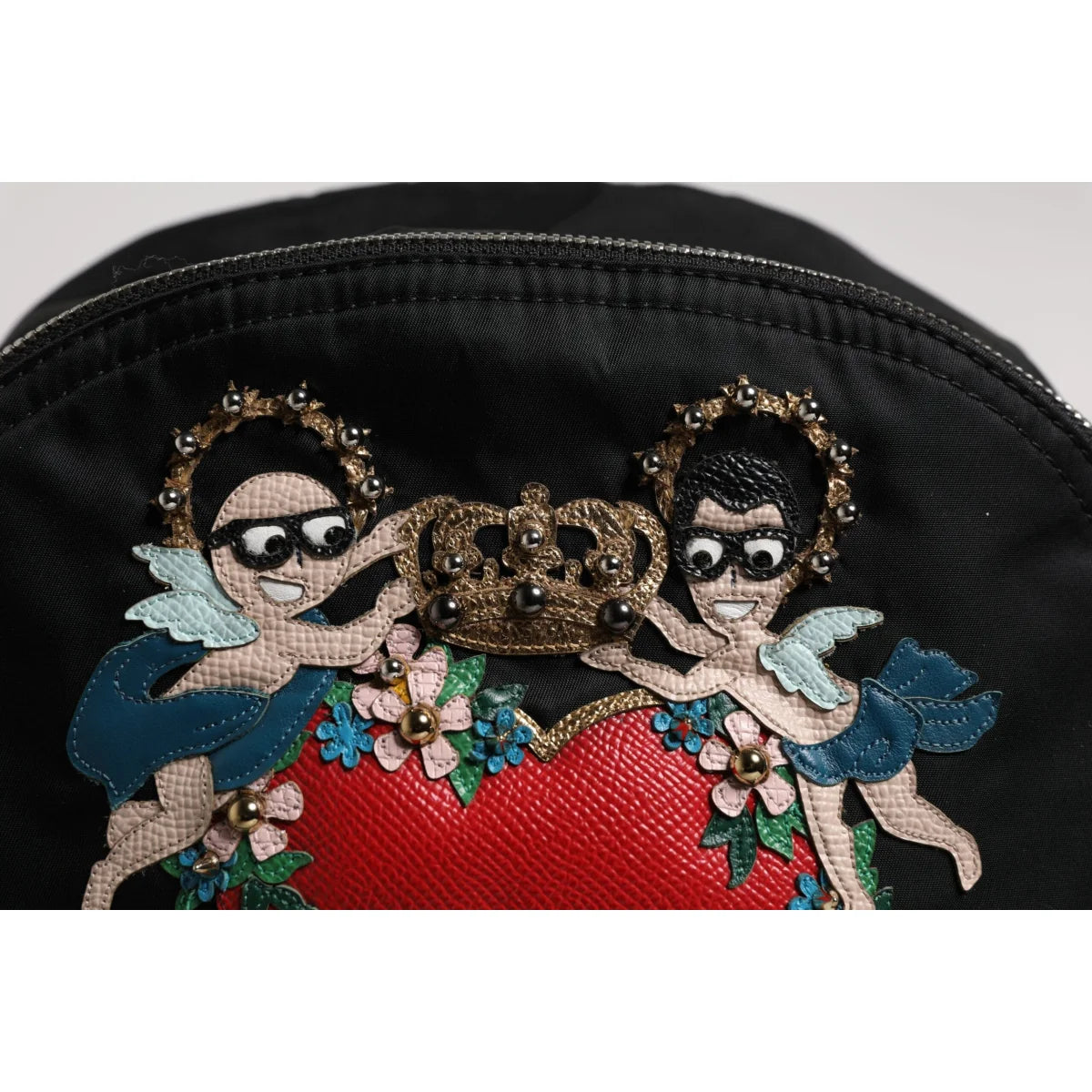 Dolce Gabbana DGFamily Embellished Backpack Vulcano Style &