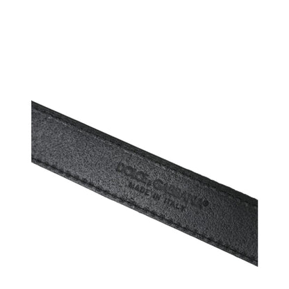 Dolce Gabbana Dress Belt with Eye Catching Metal Buckle &