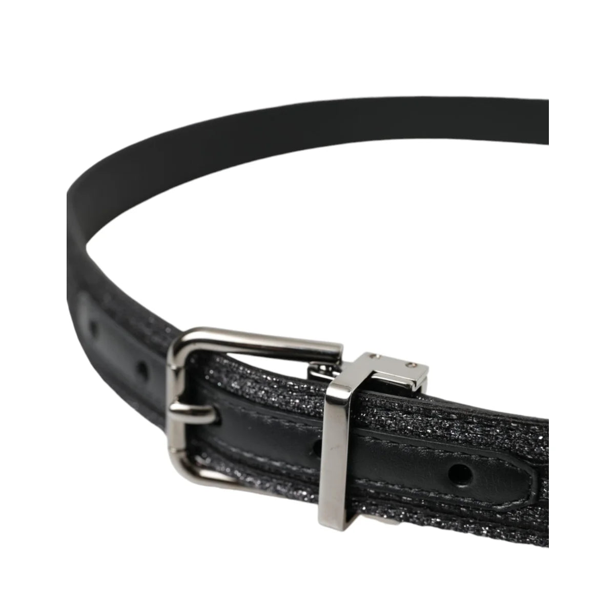 Dolce Gabbana Dress Belt with Eye Catching Metal Buckle &