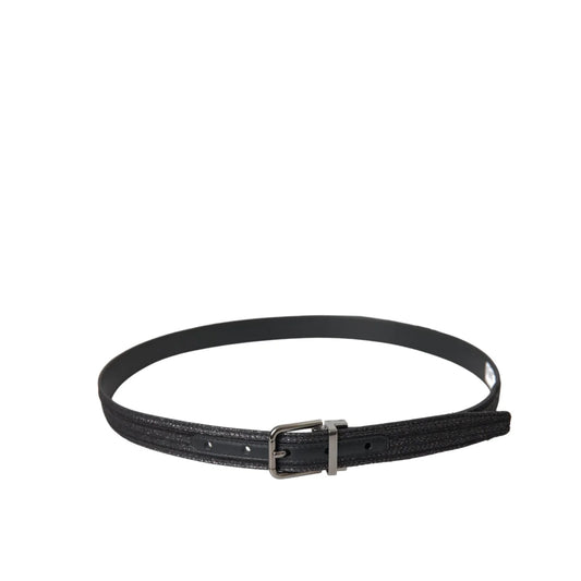 Dolce Gabbana Dress Belt with Eye Catching Metal Buckle &