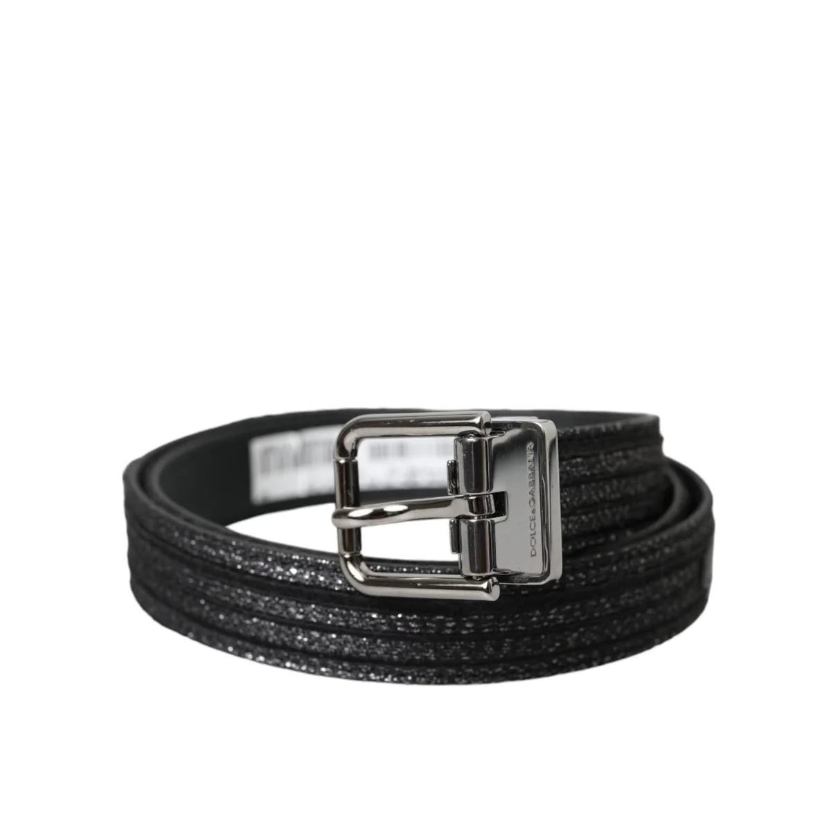 Dolce Gabbana Dress Belt with Eye Catching Metal Buckle &