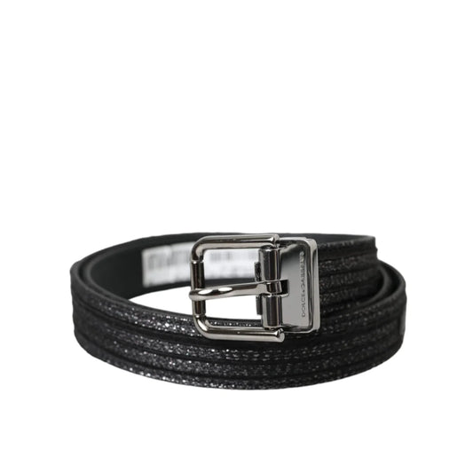 Dolce Gabbana Dress Belt with Eye Catching Metal Buckle &
