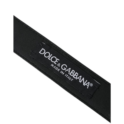 Dolce Gabbana Dress Belt Sensation in Dark Brown Leather &
