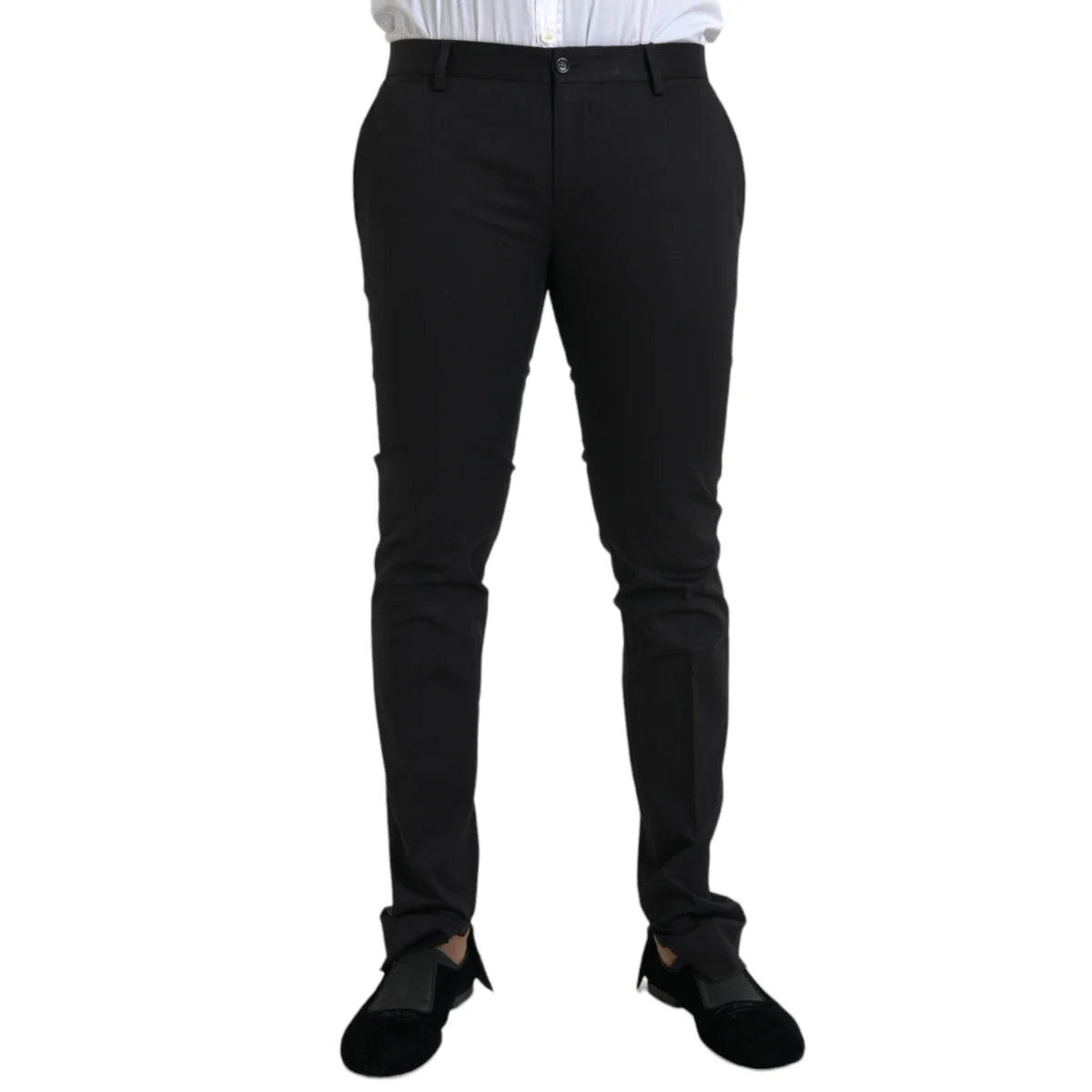 Dolce Gabbana Dress Pants Italian Style Cotton Elegance &