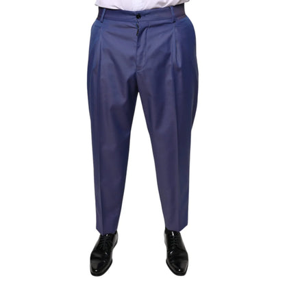 Dolce and Gabbana Dress Pants Italian Style Wool Blend Elegance &