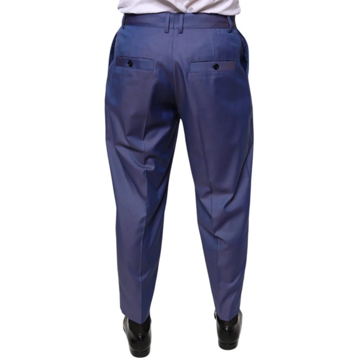Dolce and Gabbana Dress Pants Italian Style Wool Blend Elegance &