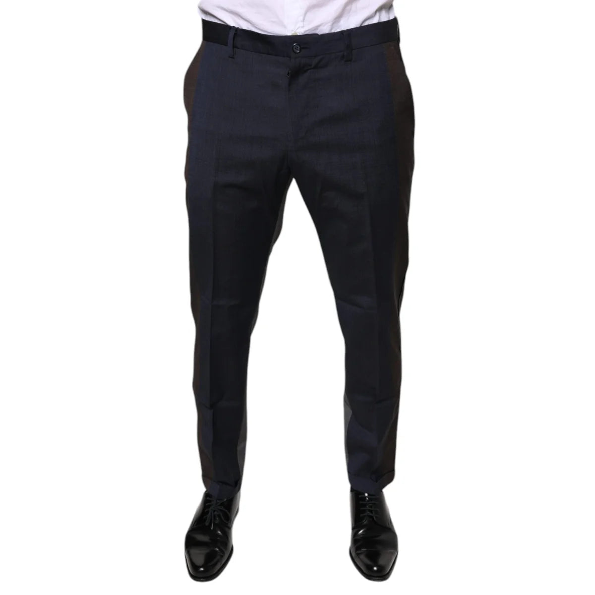 Dolce & Gabbana Dress Pants in Luxurious Cotton Wool Blend