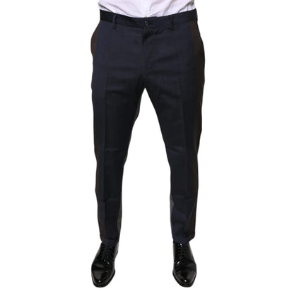 Dolce & Gabbana Dress Pants in Luxurious Cotton Wool Blend