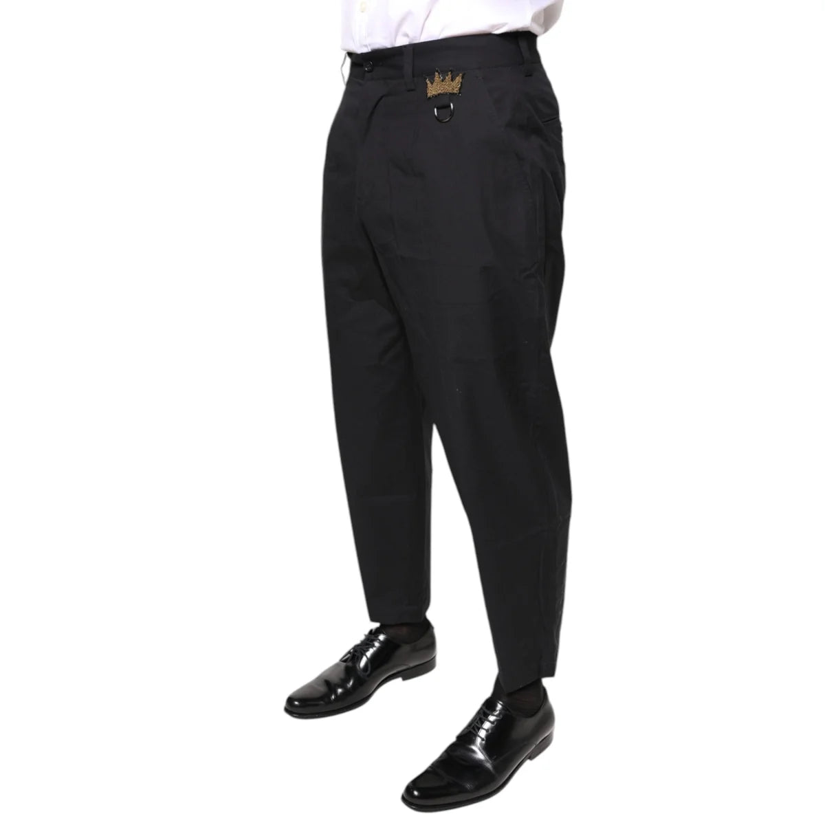Dolce Gabbana Dress Pants Seduction in Luxe Cotton Blend &