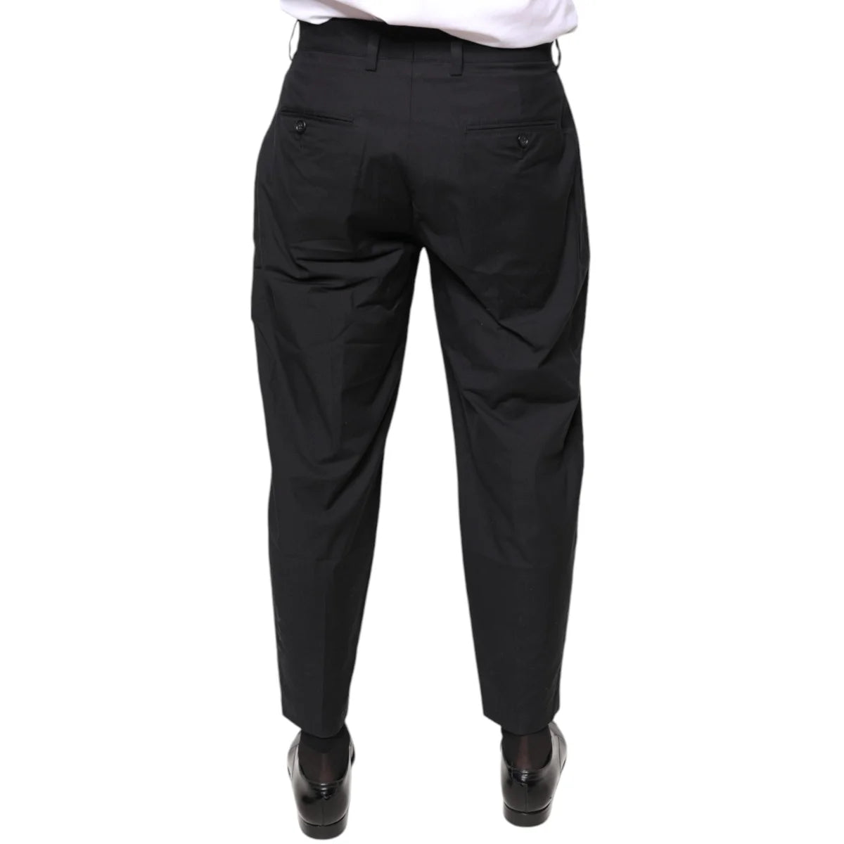 Dolce Gabbana Dress Pants Seduction in Luxe Cotton Blend &
