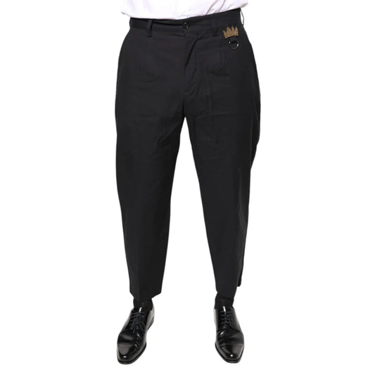 Dolce Gabbana Dress Pants Seduction in Luxe Cotton Blend &