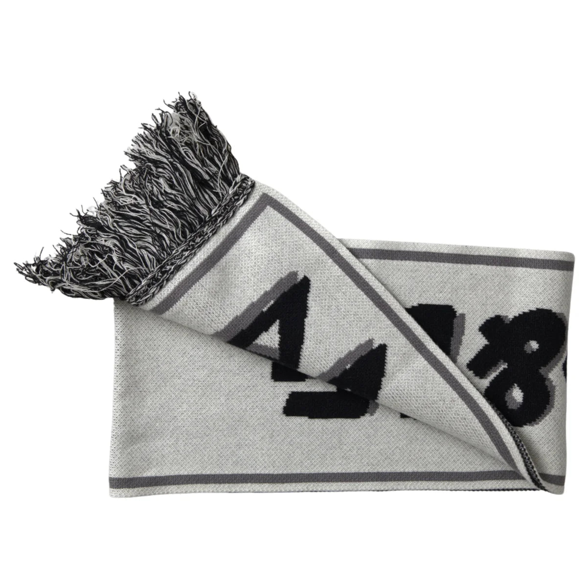 Dolce Gabbana Elegant Neck Wrap Gray Cashmere Scarf &