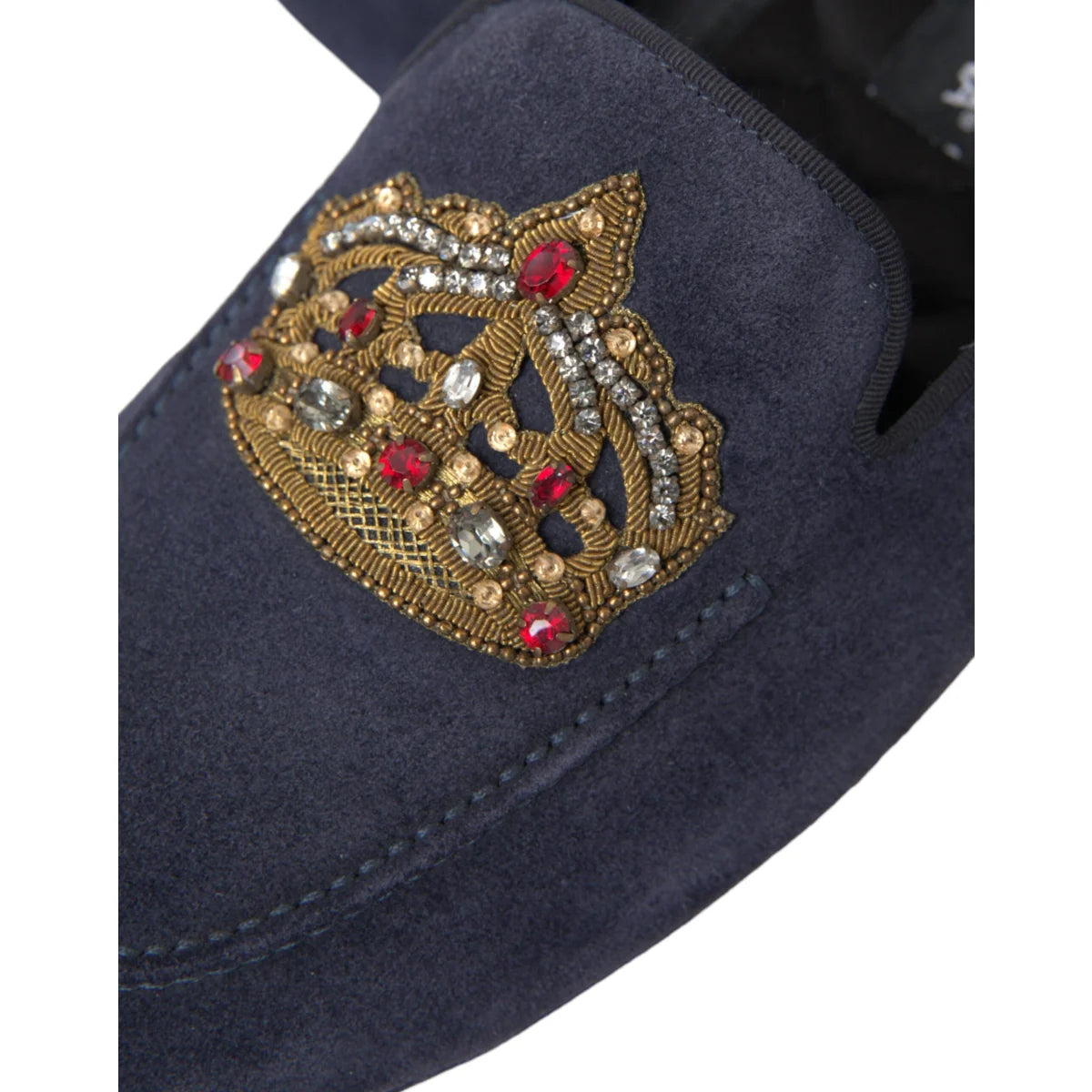 Dolce Gabbana Embellished Dress Shoes for Men Stunning New Arrival &