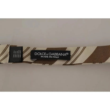Dolce & Gabbana Exclusive Bow Tie for a Sophisticated Statement