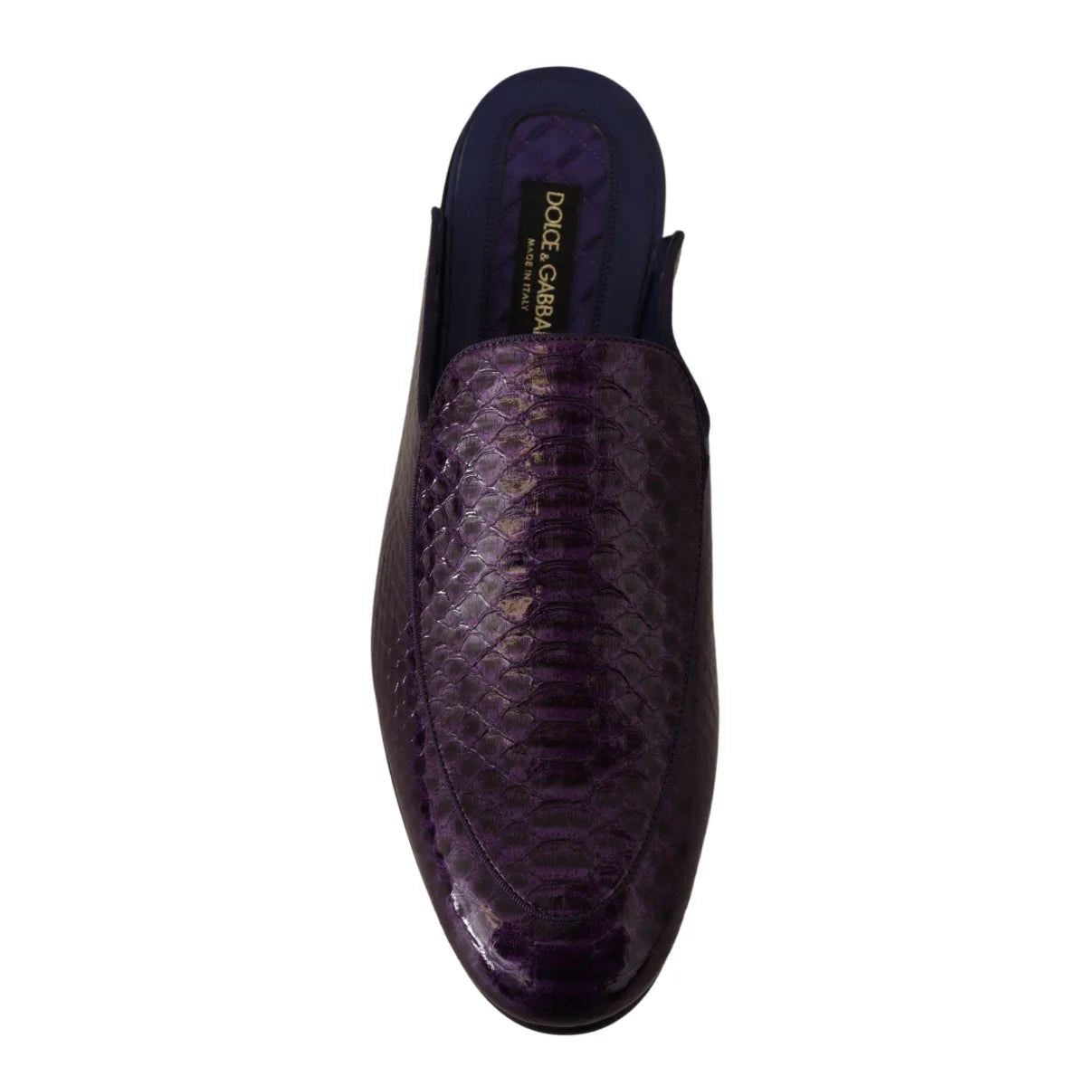 Dolce Gabbana Exotic Python Skin Slides &