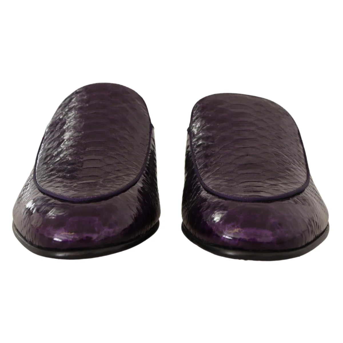 Dolce Gabbana Exotic Python Skin Slides &