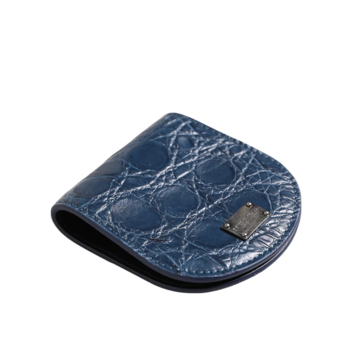 Dolce & Gabbana Exotic Skin Coin Case Pocket Perfection Wallet