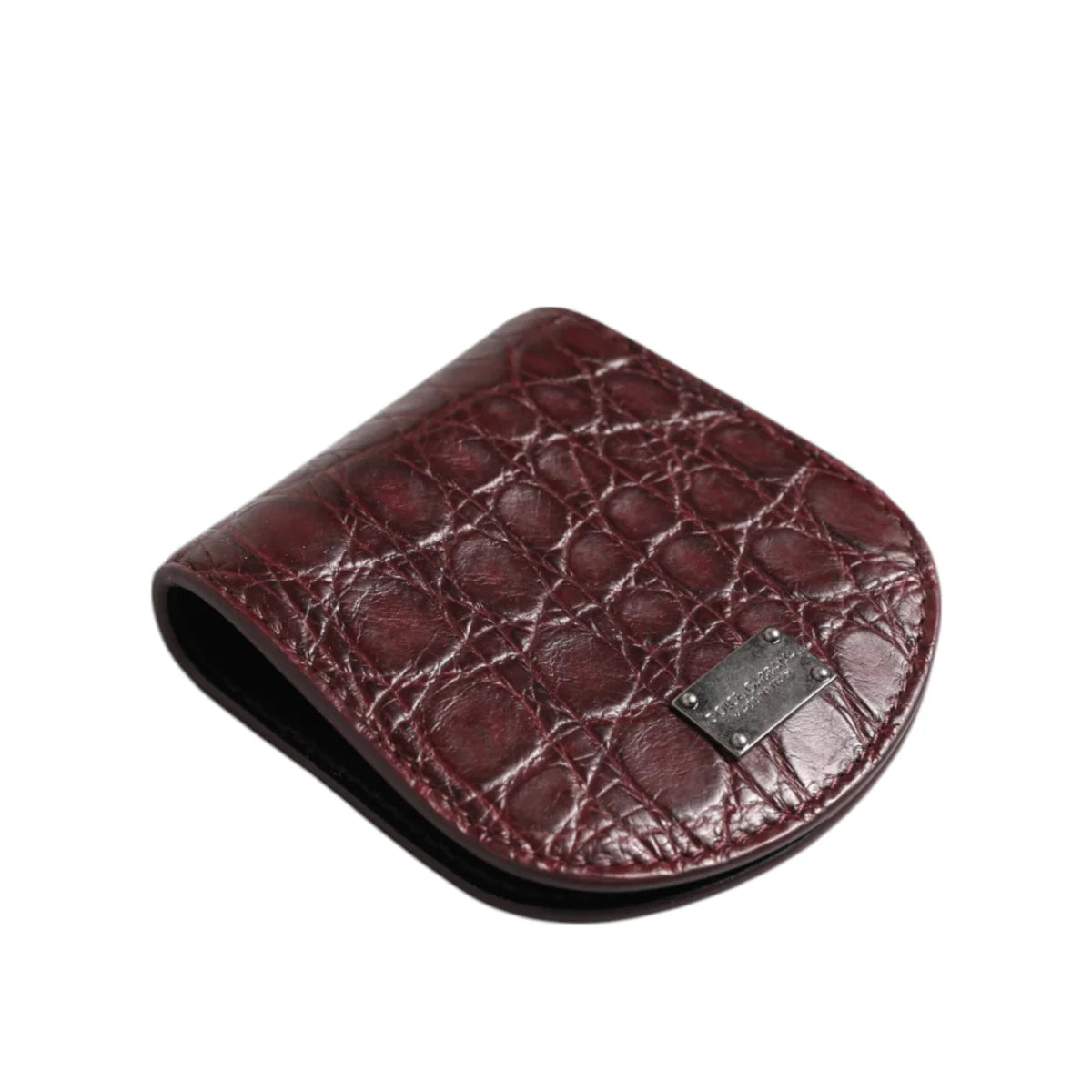 Dolce Gabbana Exotic Skin Coin Case Supreme Luxury Wallet Pocket &