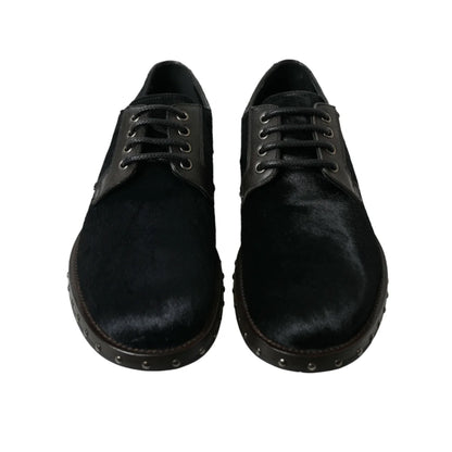 Dolce Gabbana Fur Derby San Pietro Stable Studded Sole &
