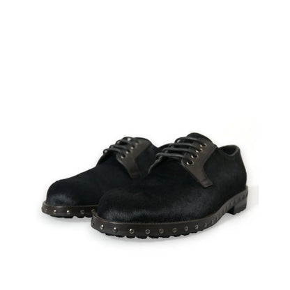 Dolce Gabbana Fur Derby San Pietro Stable Studded Sole &