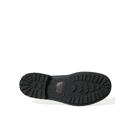 Dolce Gabbana Fur Derby San Pietro Stable Studded Sole &