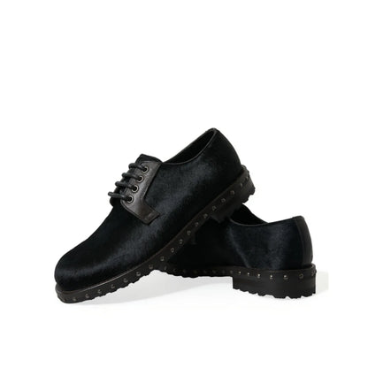 Dolce Gabbana Fur Derby San Pietro Stable Studded Sole &