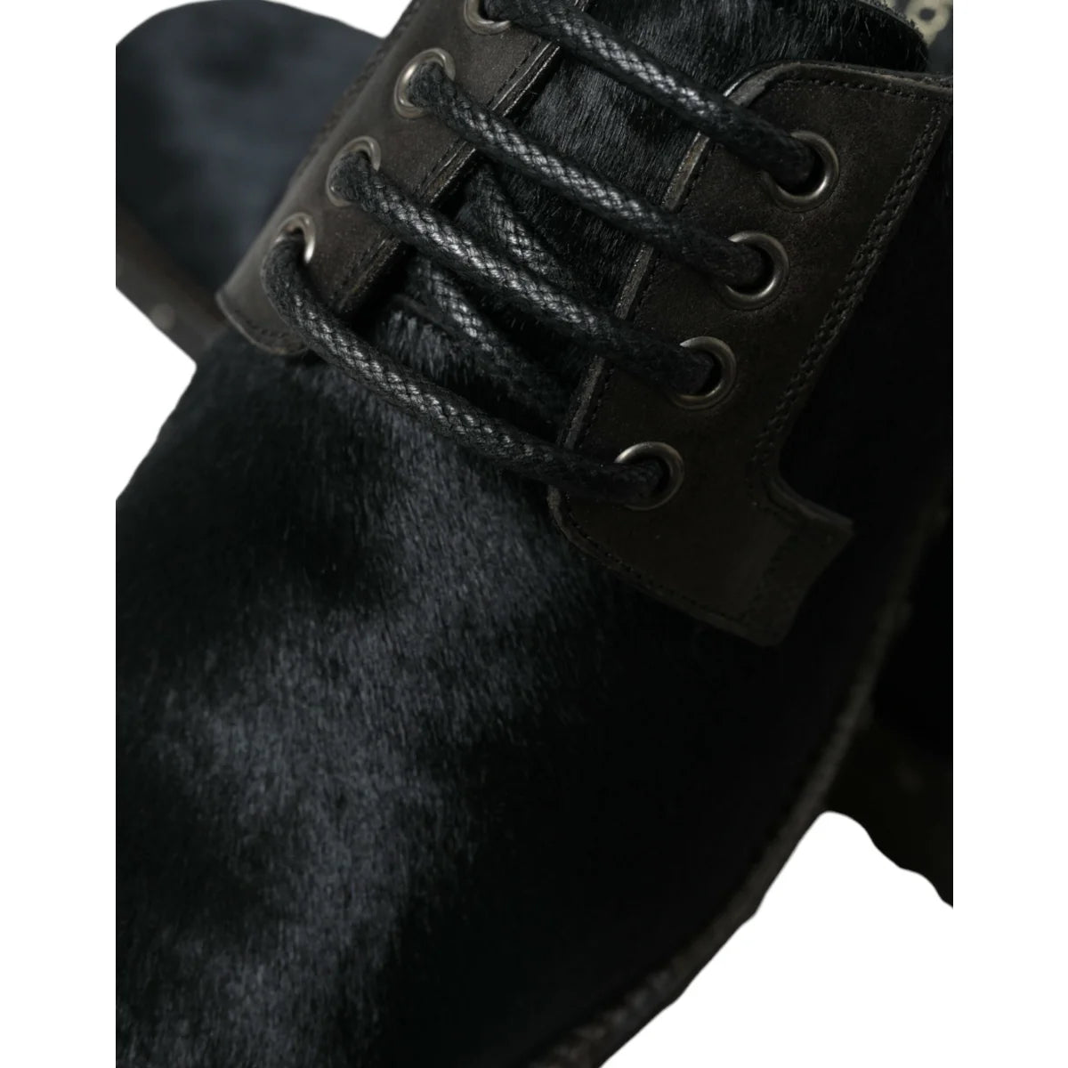 Dolce Gabbana Fur Derby San Pietro Stable Studded Sole &