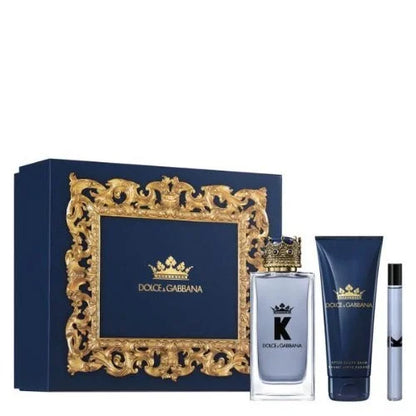 Dolce&Gabbana Gift Set for Men Mediterranean Woody Aromatic Toilette Spray Men’s Sets Dolce & Gabbana