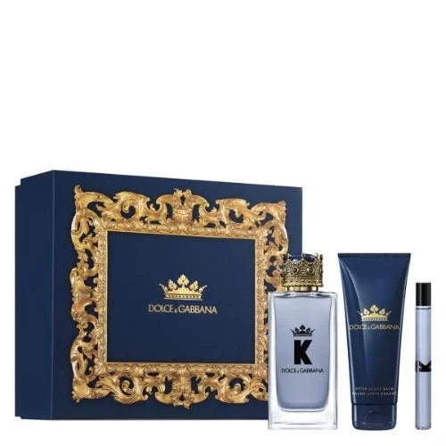 Dolce&Gabbana Gift Set for Men Mediterranean Woody Aromatic Toilette Spray Men’s Sets Dolce & Gabbana
