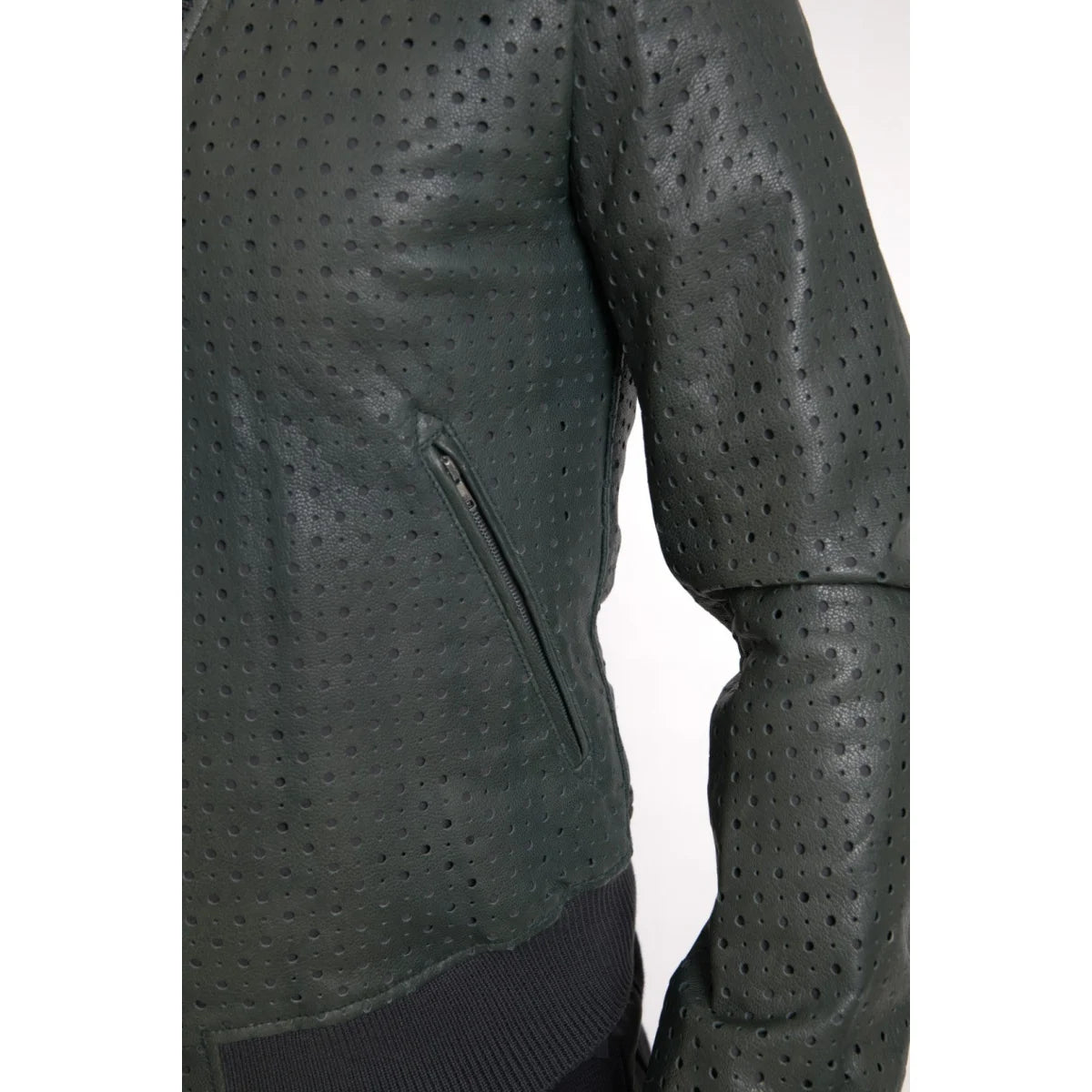 Dolce Gabbana Goatskin Leather Bomber Jacket Ultimate Luxury &