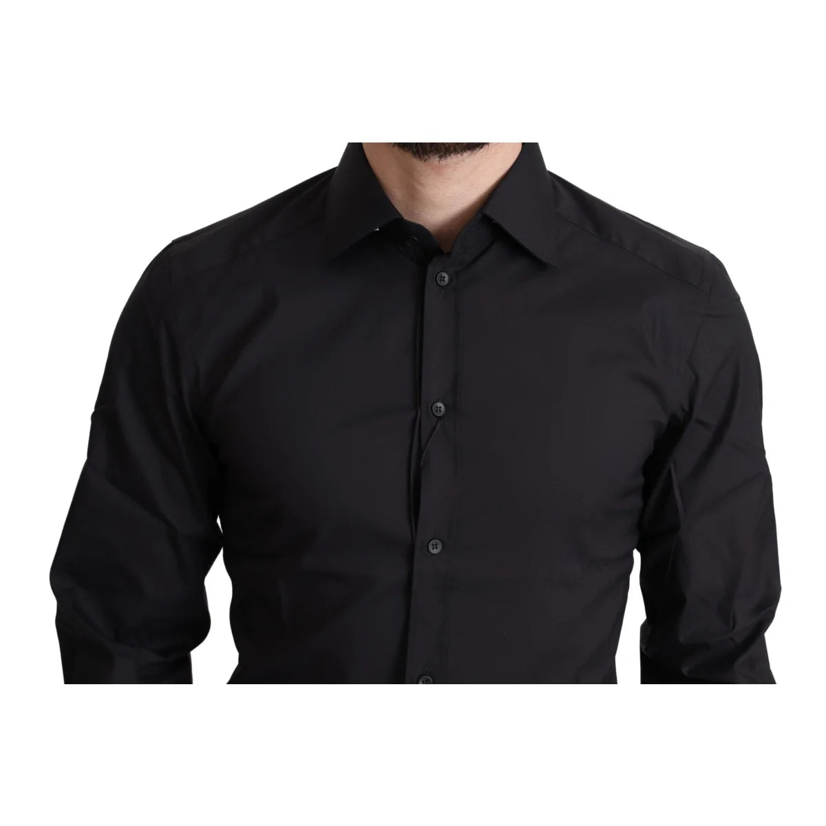 Dolce & Gabbana Gold Dress Shirt in Luxurious Cotton Blend