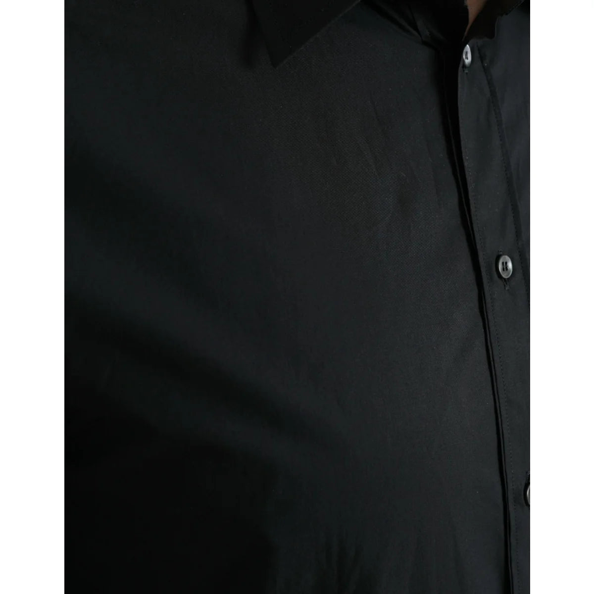 Dolce & Gabbana Gold Dress Shirt in Luxurious Silky Cotton Poplin